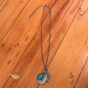 Lucky Brand Turquoise Pendant Necklace